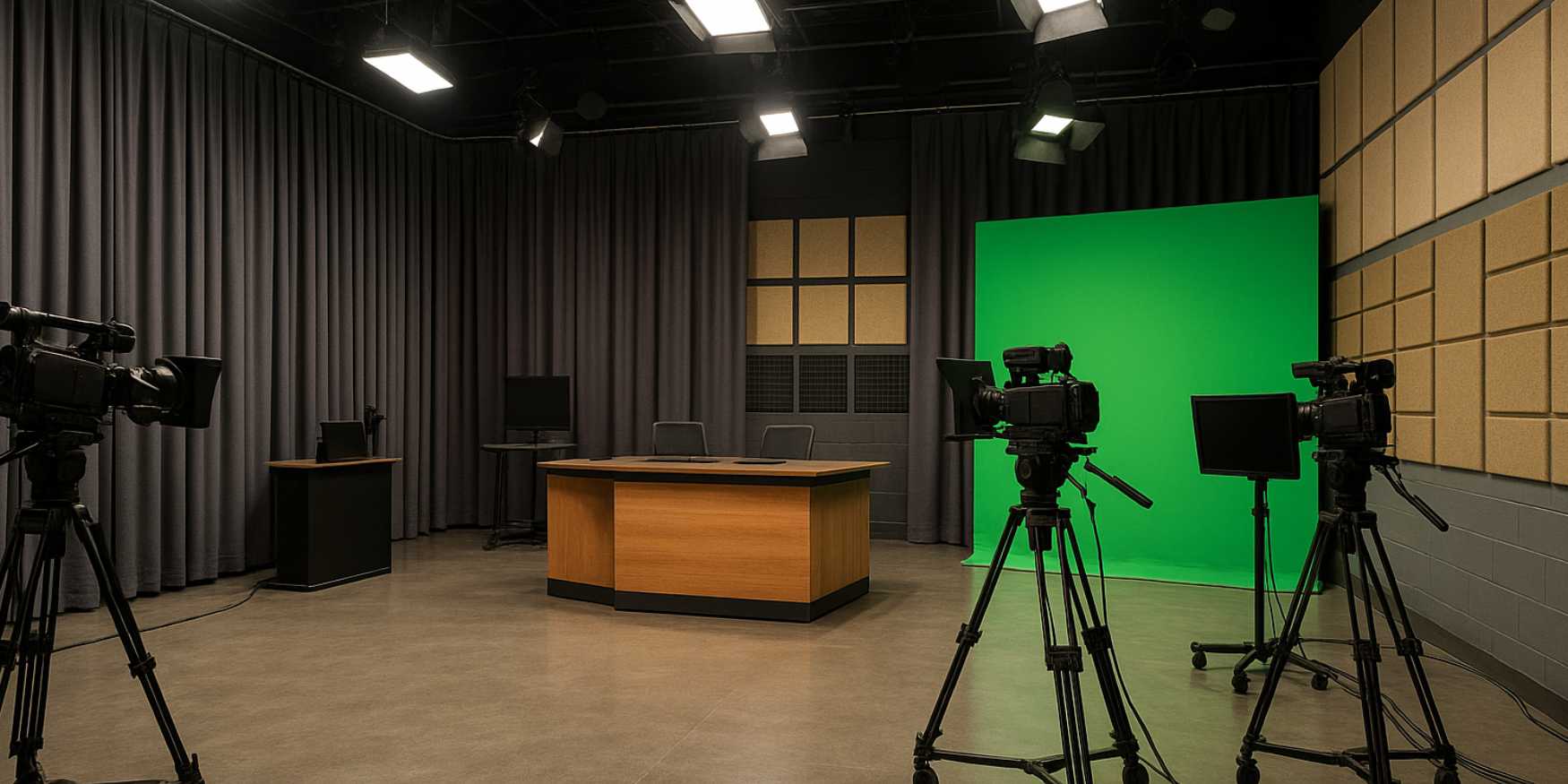 Rideaux anti-bruit pour les studios de radio et télévision : garantir une isolation sonore optimale